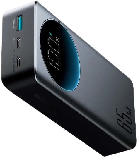 Joyroom JR-PBF05 Power Bank 30000mAh 65W με Θύρα USB-A και 2 Θύρες USB-C Quick Charge 3.0 Μαύρο