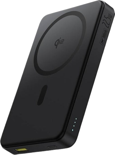 Baseus Airpow2 Qi2 Power Bank 10000mAh 22.5W με Θύρα USB-A και Θύρα USB-C Μαύρο