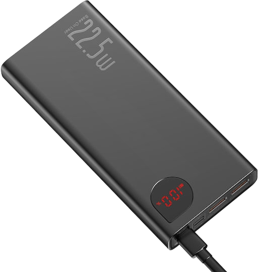 Baseus Adaman Power Bank 20000mAh 22.5W with 2 USB-A Ports and USB-C Port Power Delivery / Quick Charge 3.0