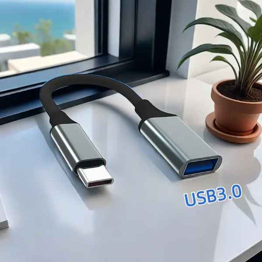 Cantell USB-C male to USB-A female OTG converter