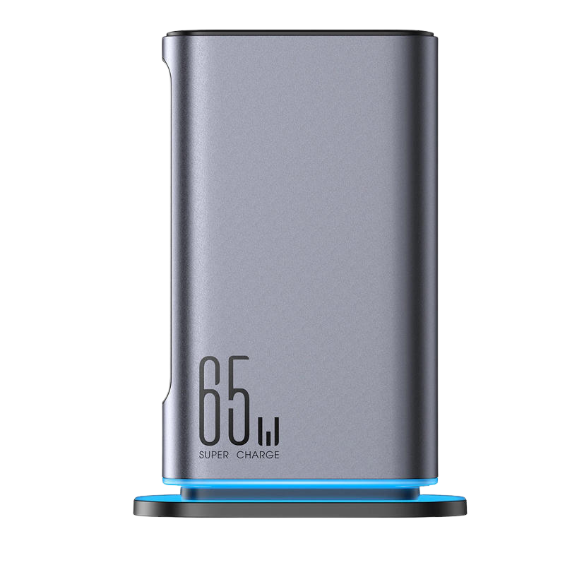 Joyroom Βάση Φόρτισης GaN με 2 Θύρες USB-A και 4 Θύρες USB-C 65W σε Γκρι χρώμα (JR-TCM02)