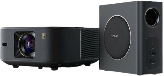Yaber K3 Pro Projector LCD Full HD Απλής Λάμπας με Wi-Fi και Ενσωματωμένα Ηχεία Μαύρος