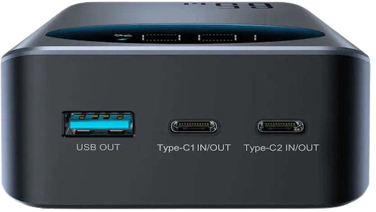 Joyroom JR-PBF05 Power Bank 30000mAh 65W με Θύρα USB-A και 2 Θύρες USB-C Quick Charge 3.0 Μαύρο