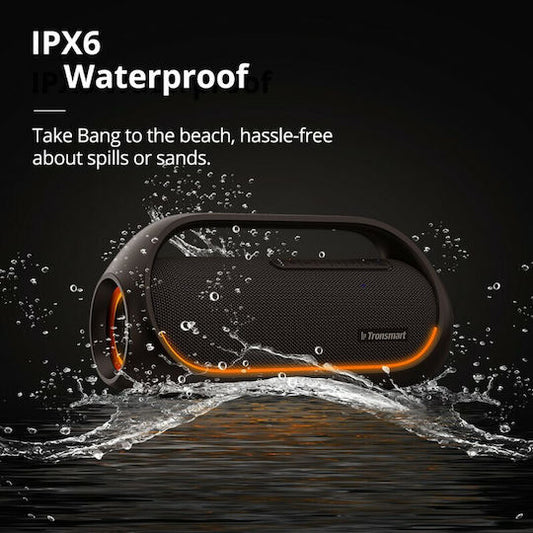 Tronsmart Bang Portable Speaker 60W with Battery Life up to 15 hours Black