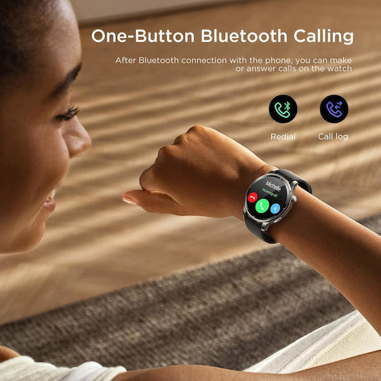 Joyroom Jr-fv1 Venture Series 1.43 Inch Bluetooth Call Smart Watch Supports Sleep Monitoring Blood Oxygen Detection Dark Grey