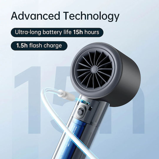 Jisulife Luxury Portable Mini Fan Pro1 S Fa53pro Digital Display Led 100 Speed Levels 18w 5000mah Light Brown
