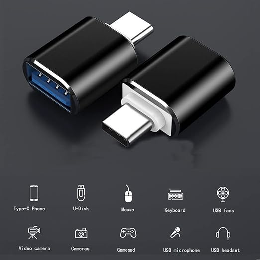 Cantell Μετατροπέας USB-C male σε USB-A female