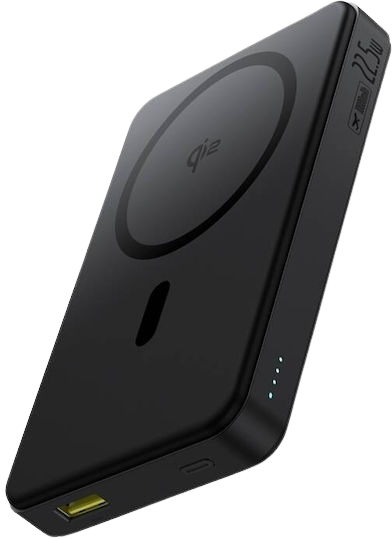 Baseus Airpow2 Qi2 Power Bank 10000mAh 22.5W με Θύρα USB-A και Θύρα USB-C Μαύρο