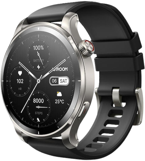 Joyroom Jr-fv1 Venture Series 1.43 Inch Bluetooth Call Smart Watch Supports Sleep Monitoring Blood Oxygen Detection Dark Grey