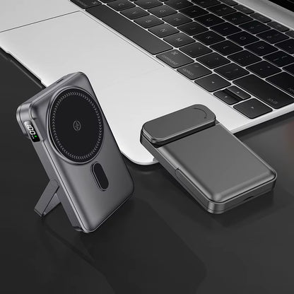 magnetic wireless charger powerbank για smartphone
