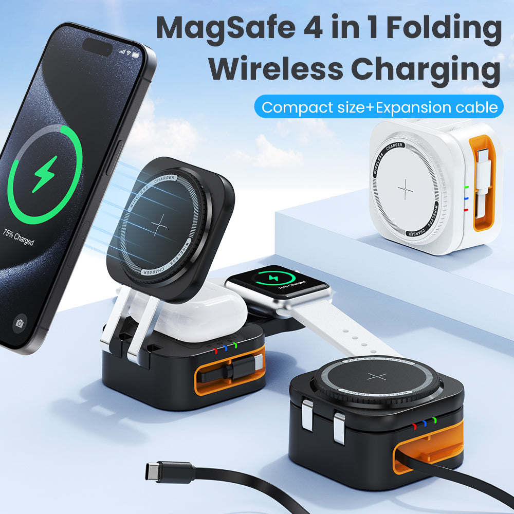 3 in 1 wireless charger desk charger