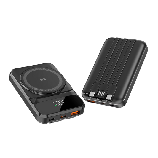 magnetic powerbank 20000mah ασύρματη φόρτιση