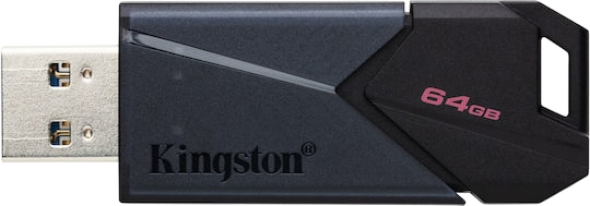 Kingston DataTraveler Exodia Onyx 64GB USB 3.2 Stick Grey
