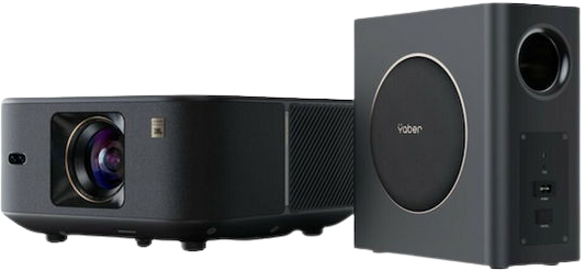 Yaber Lcd Fullhd 1080p Multimedia Projector With Jbl Speakers And Subwoofer - Black - (K2s Pro)