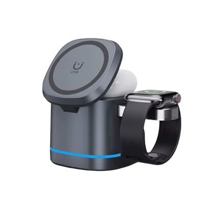 ασύρματος φορτιστής 3 σε 1 κινητό apple watch airpods
